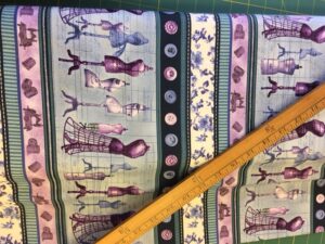 tailors dummy sewing cotton fabric