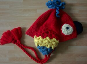 Funky Parrot Crochet Knit