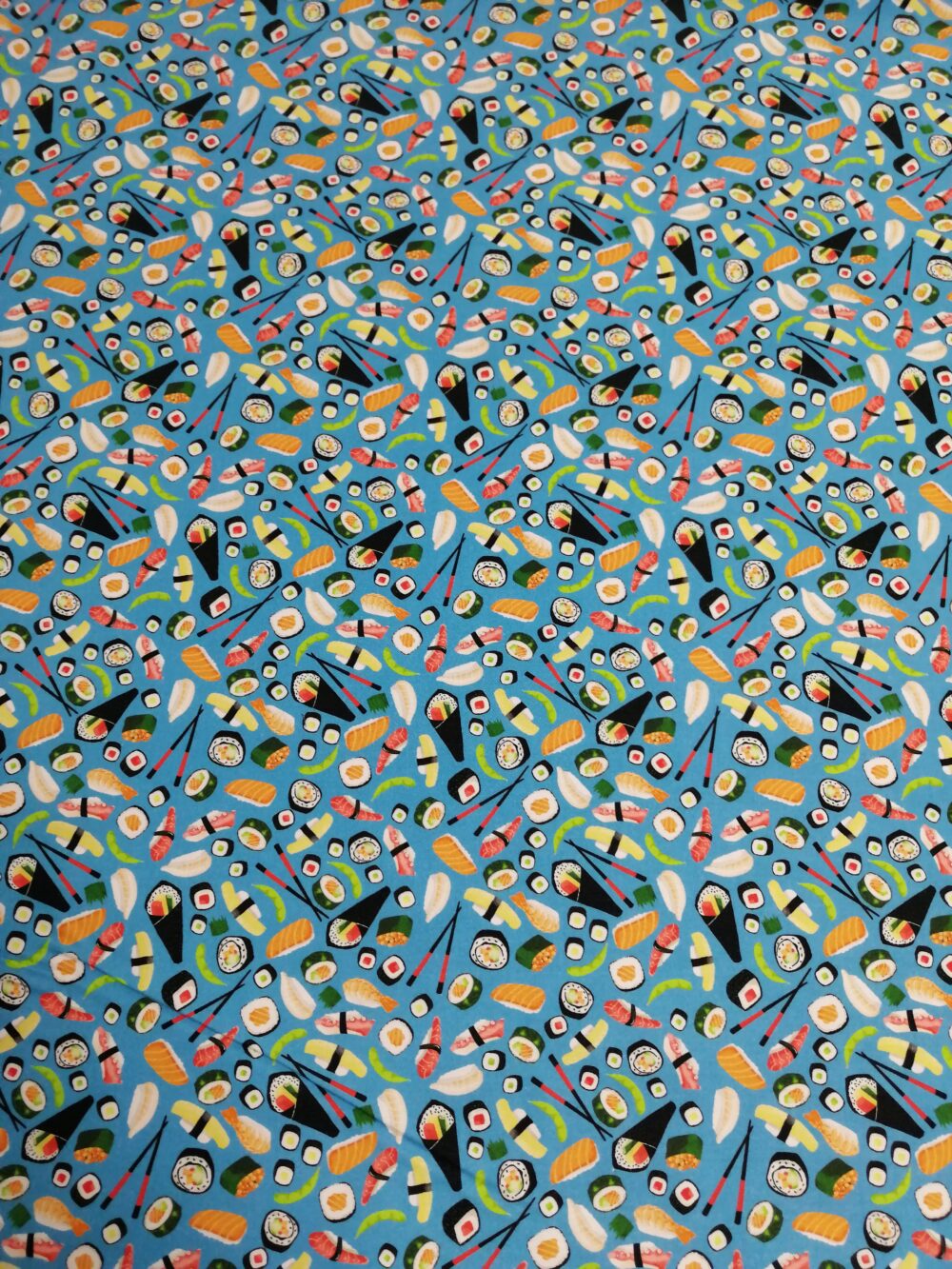 Ditsy Sushi quilting weight cotton fabric Fat Quarter