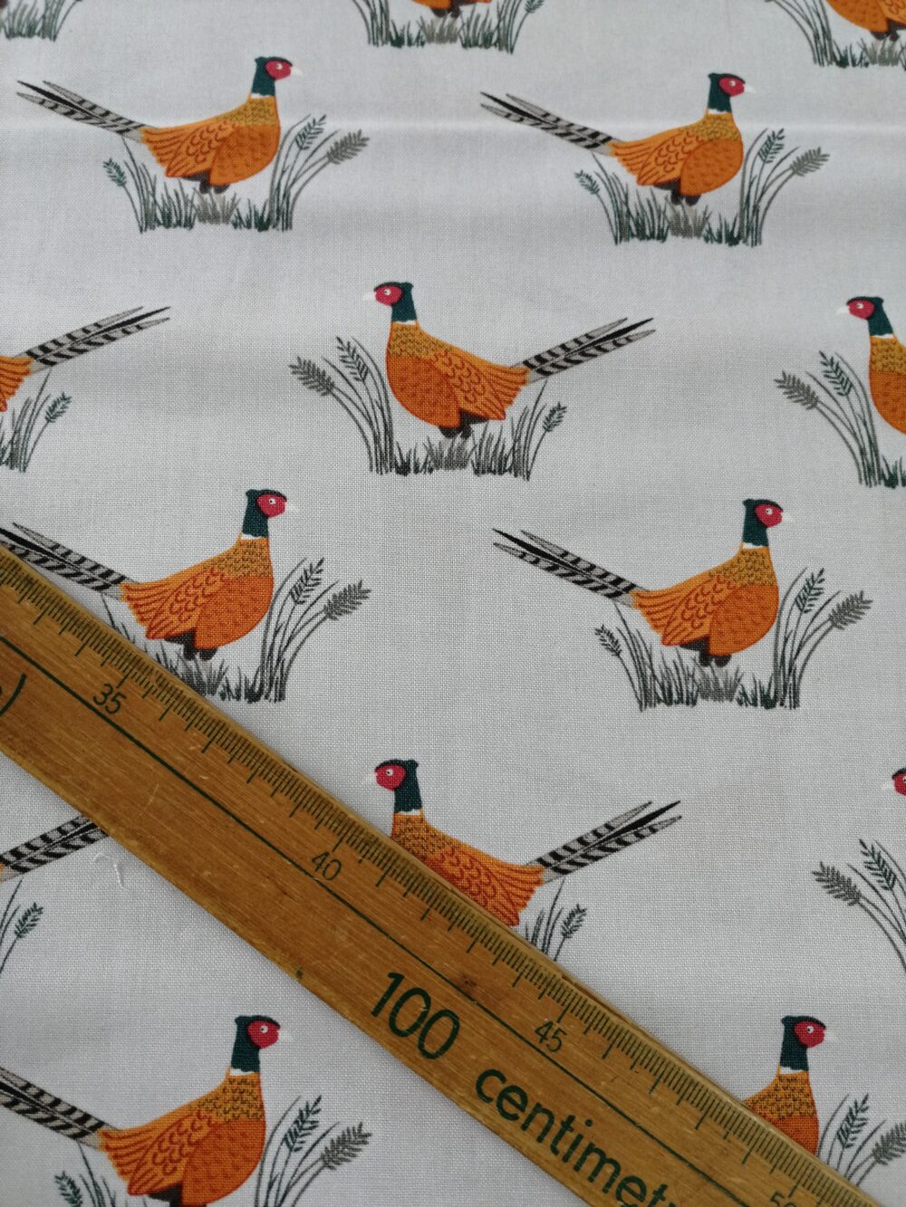 Country Life Pheasants Cotton Fabric FQ - Image 2