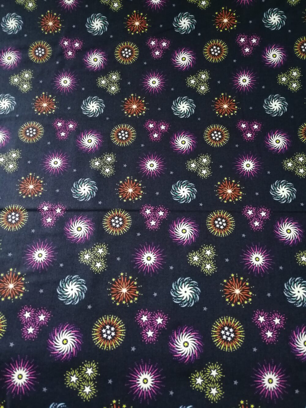 Fireworks by Lewis and Irene Cotton Fabric FQ