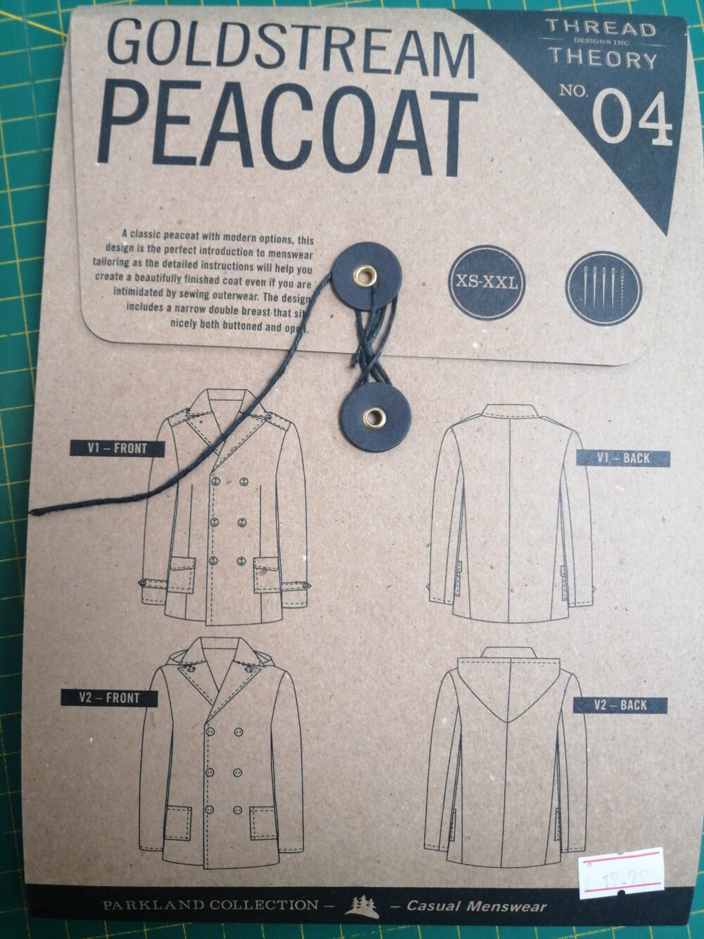 Thread Theory Designs Goldstream Peacoat