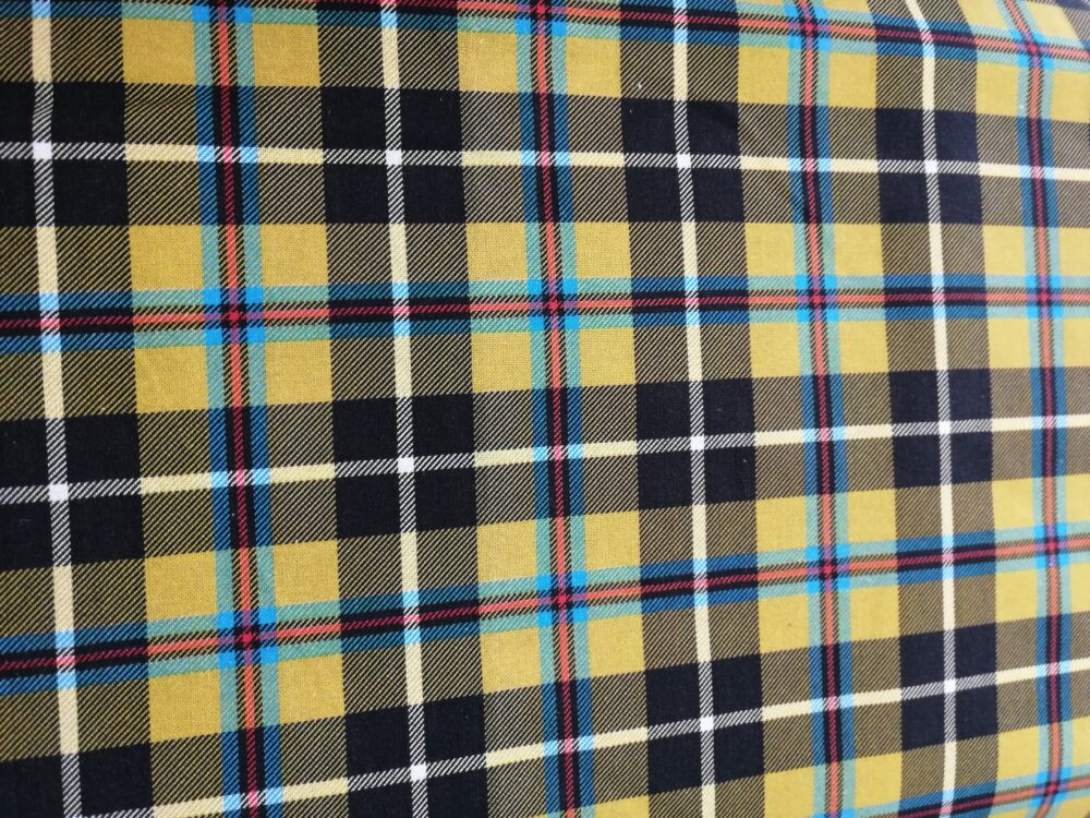 Cornish Tartan Fabric by the half metre - Image 2