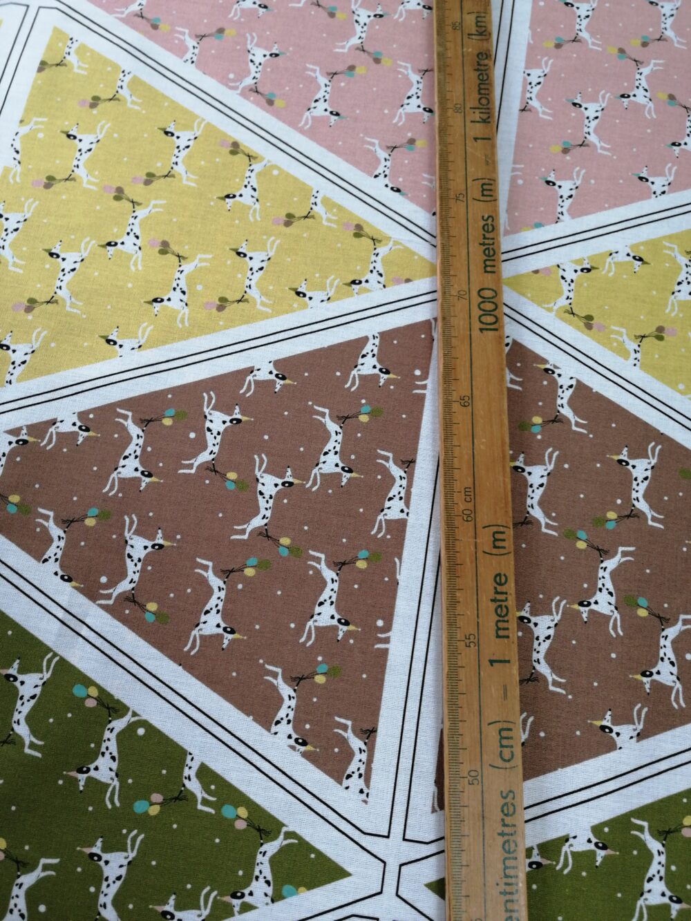 Bunting Cotton fabric panel Dogs - Image 3