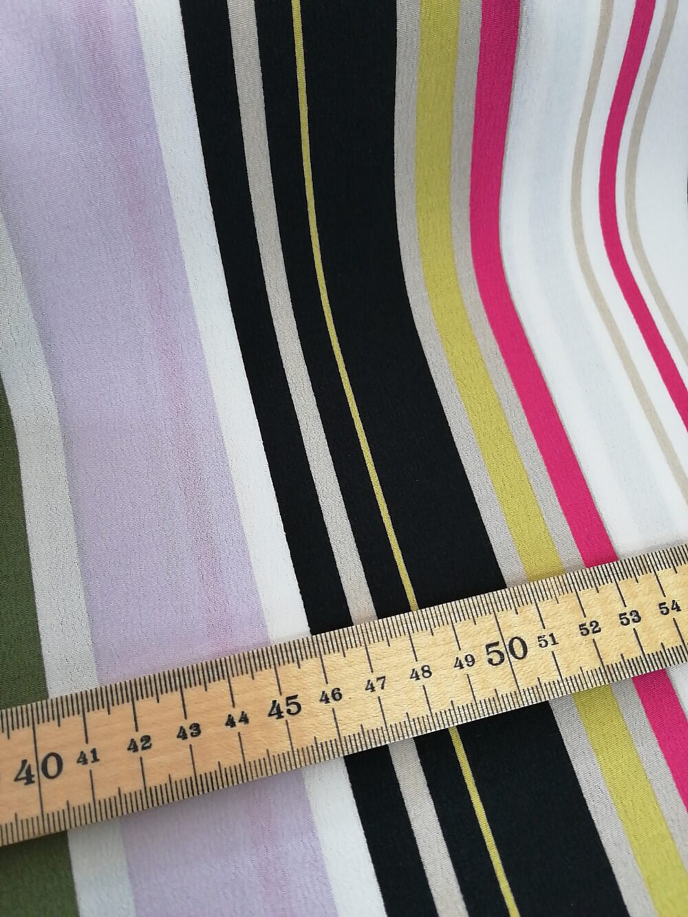 Stripe Polyester fabric by the half metre - Image 2