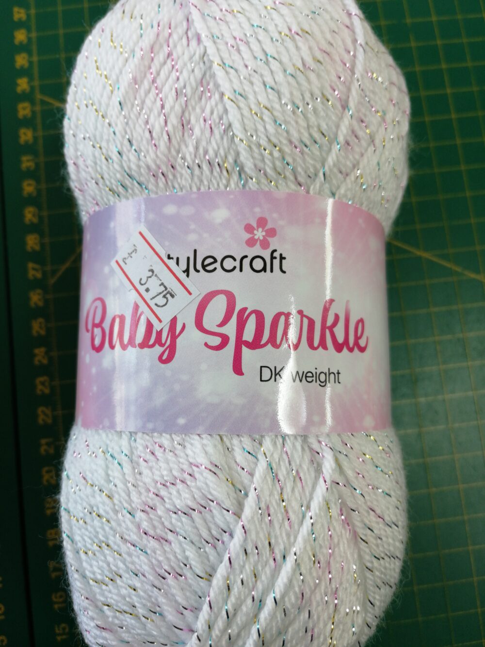 Baby Sparkle white DK