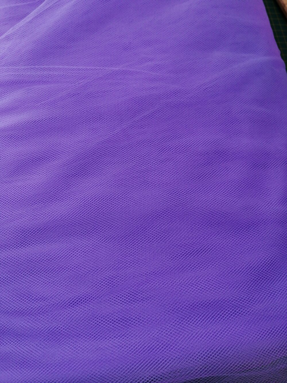 Soft Tulle  Fabric Veiling Lavender