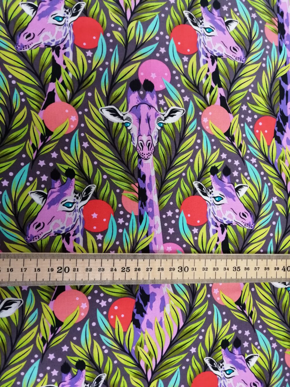 Tula Pink EverGlow Neck For Days Mystic Giraffe - Image 2