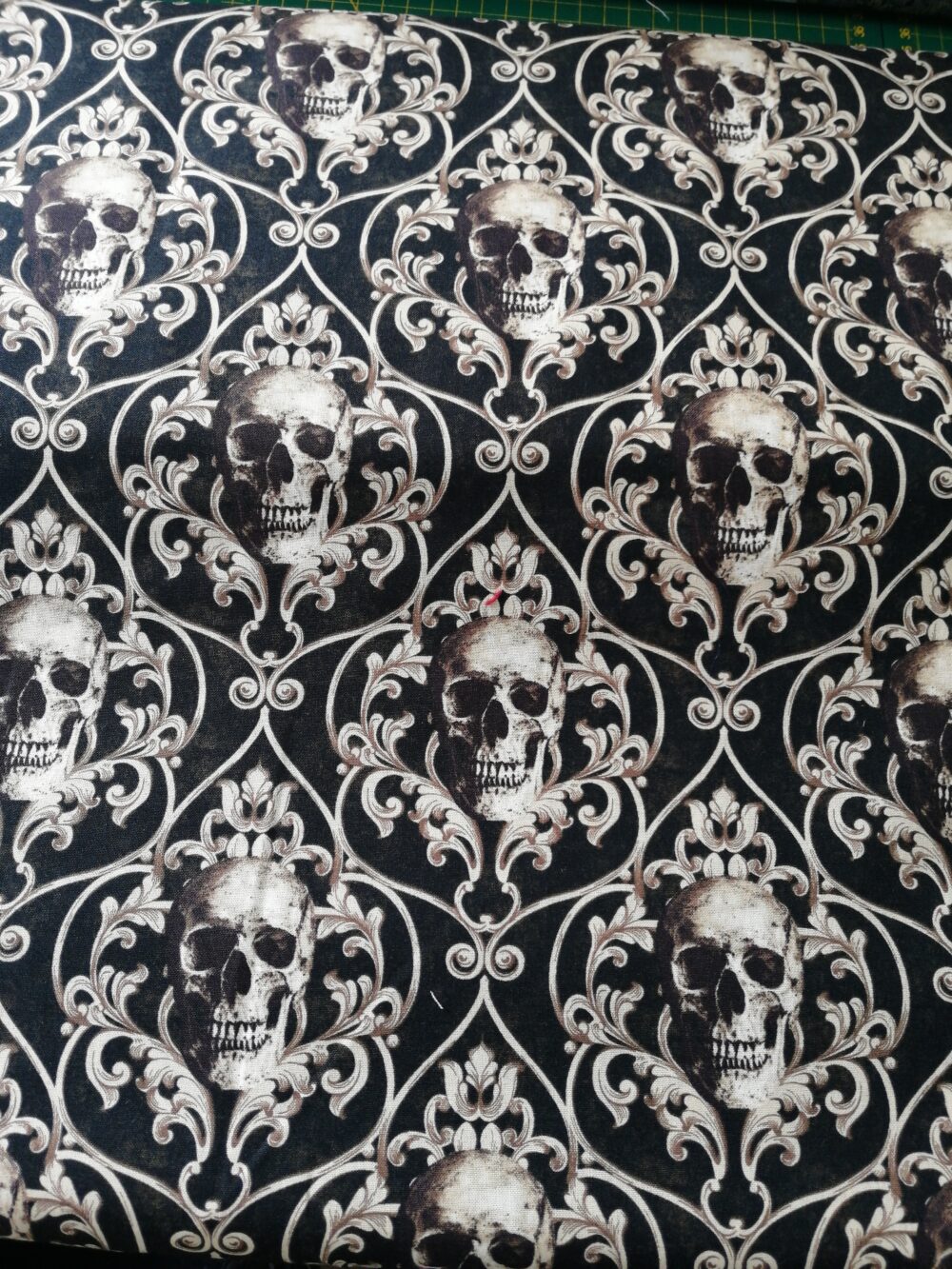 Gothic style Skulls by the Fat Quarter