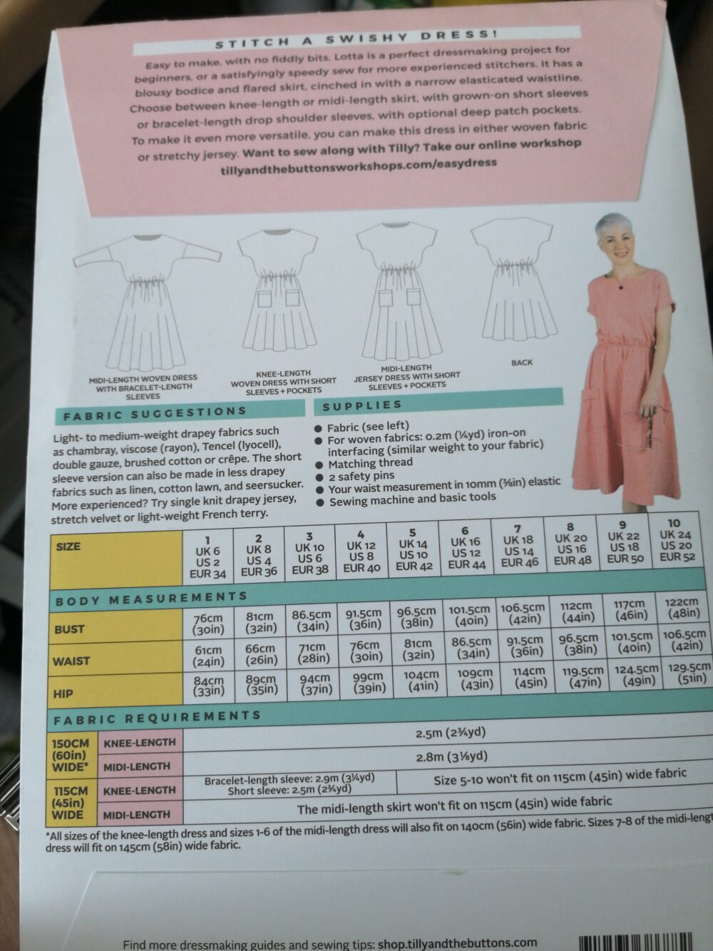 Lotta Dress pattern - Image 3