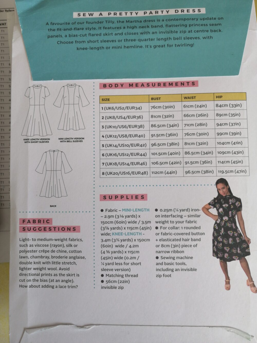 Martha dress pattern - Image 3