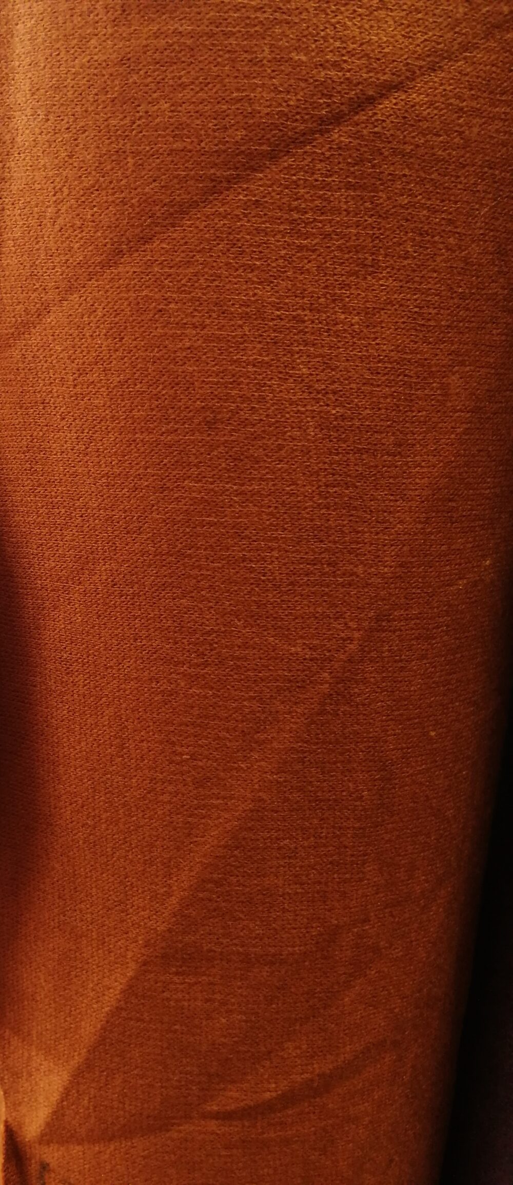 Wool look fabric pumpkin spice