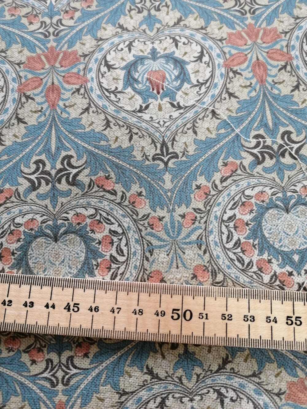 William Morris Furnishing Fabric Eden Azure - Image 3