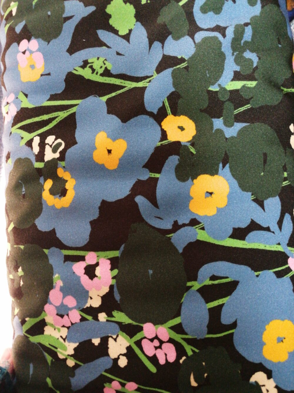 Floral viscose fabric Godmother