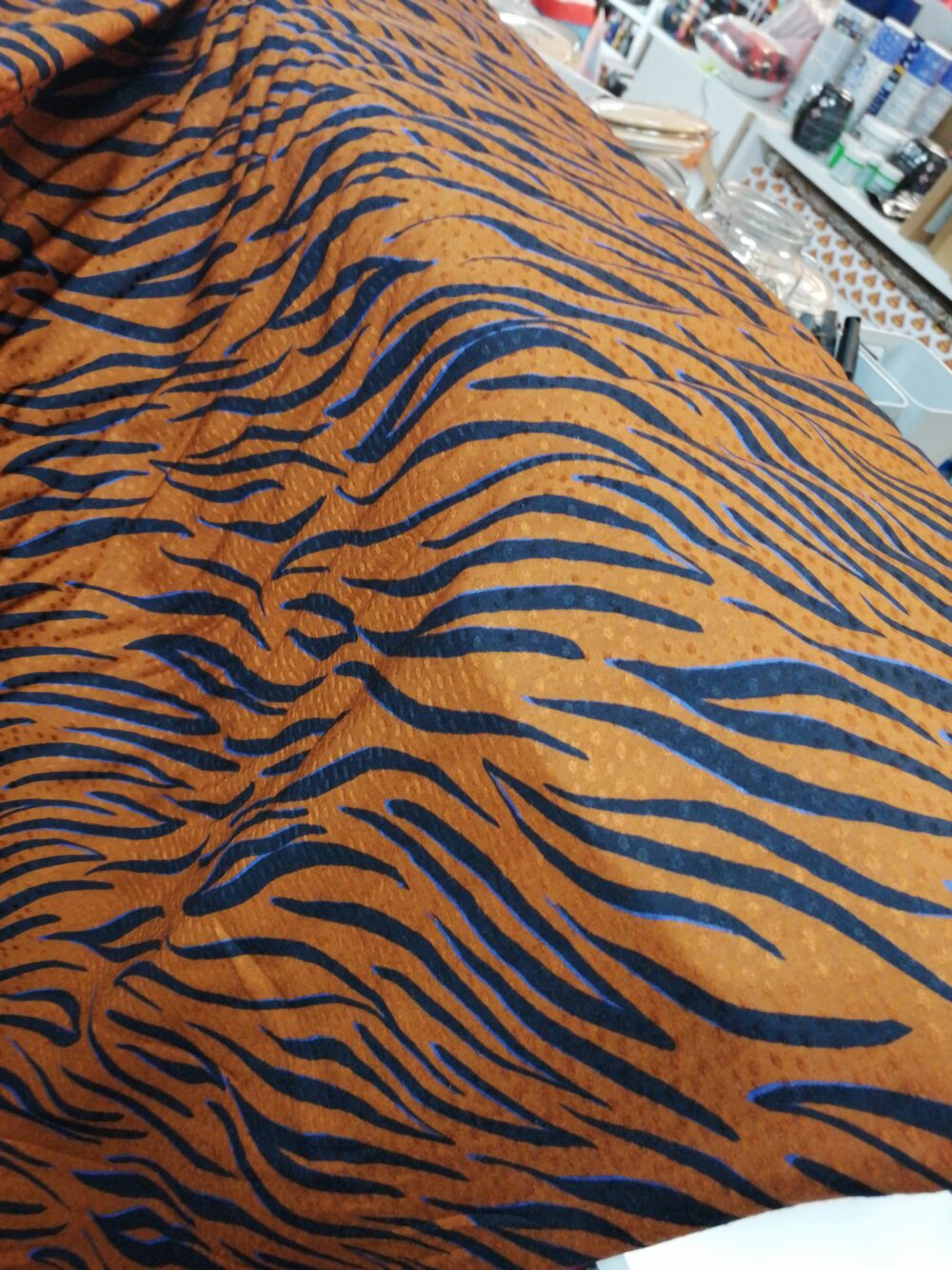 Animal print viscose fabric Godmother